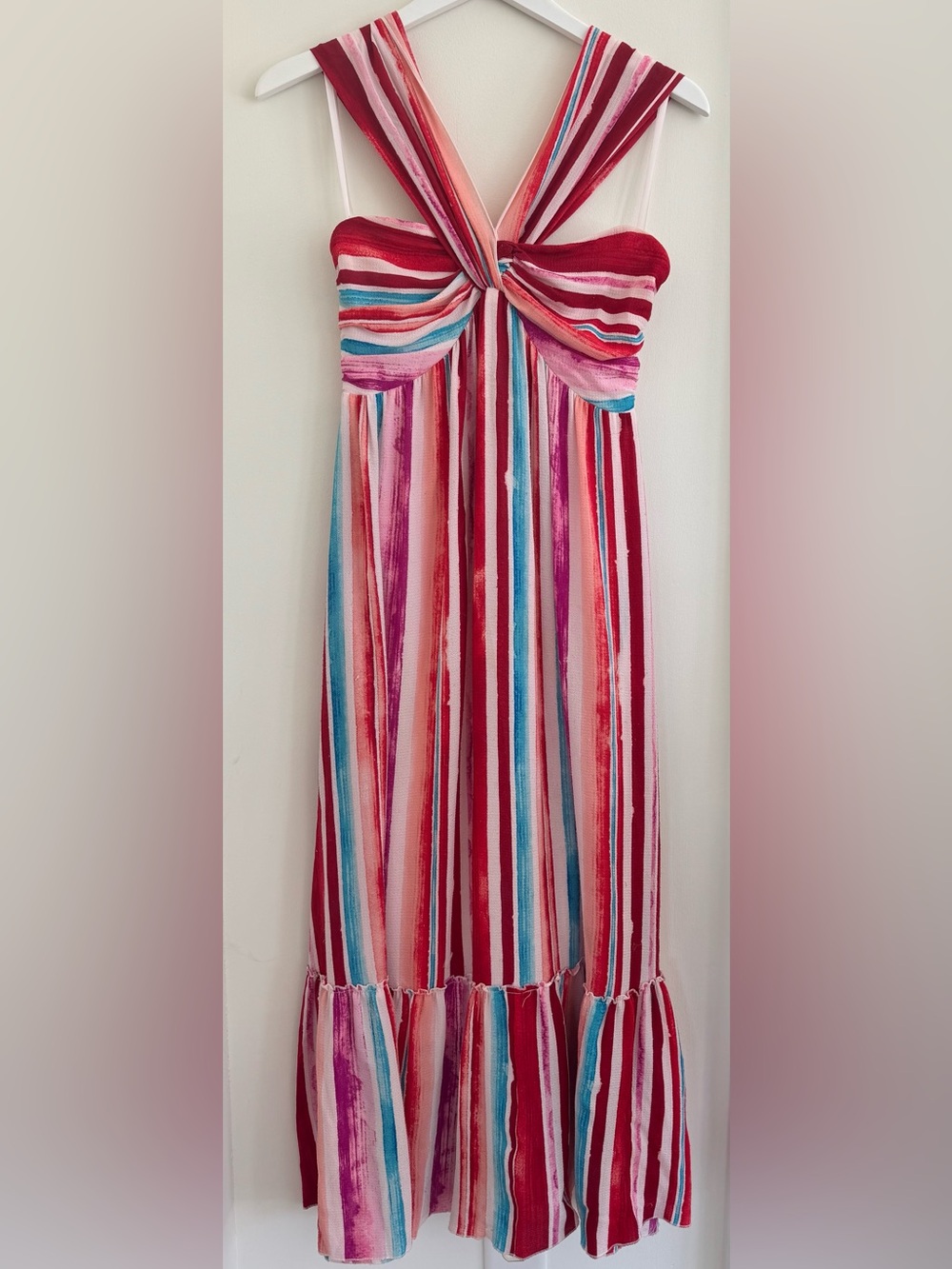 Slate & Willow Halter Maxi Dress - S